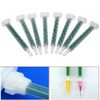 FASTROHY 100pcs Epoxy Mixing Nozzles, Plastic, Clear, for AB Glue
