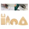 Multifunctional Tool Blades 4 Pieces Carbide Oscillation Saw Blade Accessories