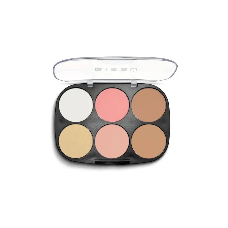 Paletas Para Rostro Bissu Rubores E Iluminadores Maquillaje