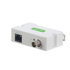 LINOVISION LR1002-1EC POE IP Over Coax EOC Converter Single Port Long Reach Ethernet Over Coax Extender for CCTV IP Camera(Receiver Only)