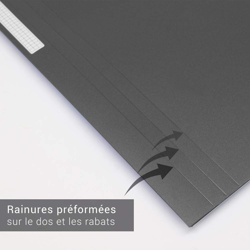 Waytex Elasticated Folder with 3 Flaps Polypropylene 4.5/10 Soft and