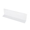 Open Industry PE-14 Partition Boards, Transparent, Width 13.4 inches (340