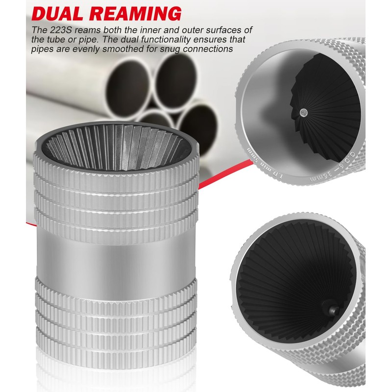 1/4" to 1-1/4" Inner/Outer Tubing Reamer Replace for 29983 Model