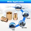 Spurtar 21 Pcs Brake Line Fittings, 3/16 Brake Line Fitting