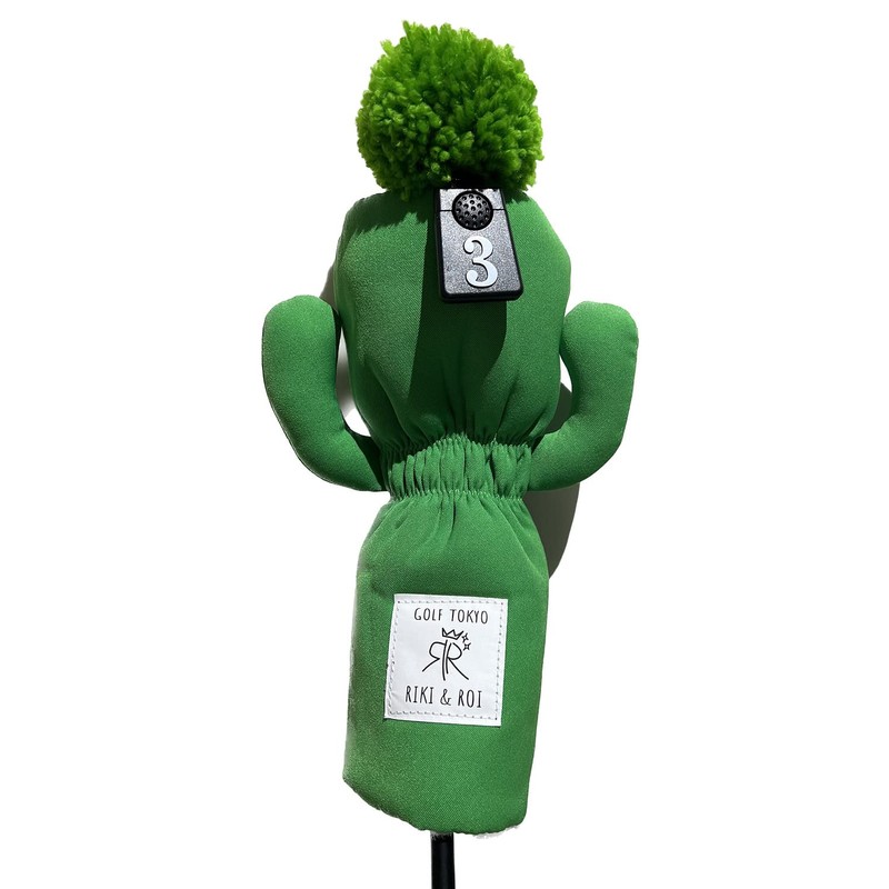 RIKI & ROI Headcover Cactus [Single Item] (For UT)