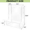 Montex Acrylic Wall Toy Dispenser, Acrylic Wall Storage, (Single Compartment)