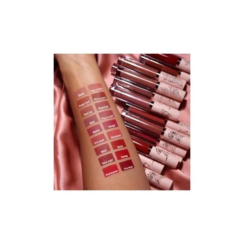 Lip Labial Liquido Mate Moira Cosmetics Gbc Acabado Mate Color