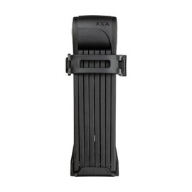 AXA Fold Lite 100 - Folding Bicycle Lock - Length 100 cm - Security Level 7 - Lightweight Bicycle Lock - With 2 Keys - Includes Bracket, Black