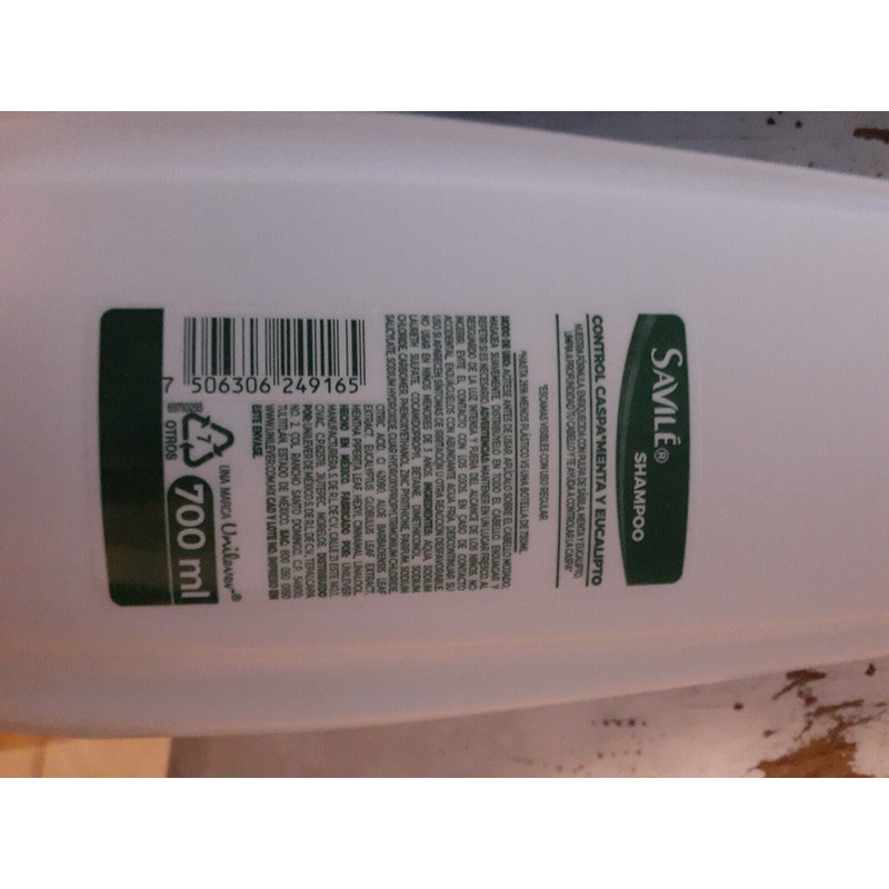 Savile 2 PK SAVILE SHAMPOO Menta y Eucalipto 700ml