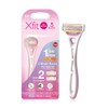 Kai Xfit for woman razor for sensitive skin with 2