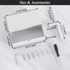 Tindbea Toilet Paper Holder with Storage - Stainless Steel Wall