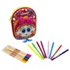 Chamoy - SuperChamoy Morrocoplastic Pencil Case, Multi-Colour, 22 x 15