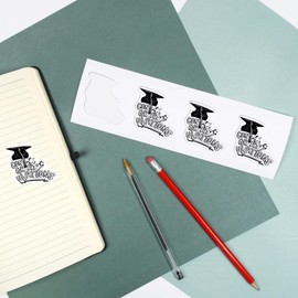 Extra Large 460mm 'Graduation Congratulations' Permanent Sticker Decal for Cars/Windows/Bins/Walls (DW00019600)