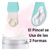 Mascarilla Brocha Japonesa Aplicador Cerda