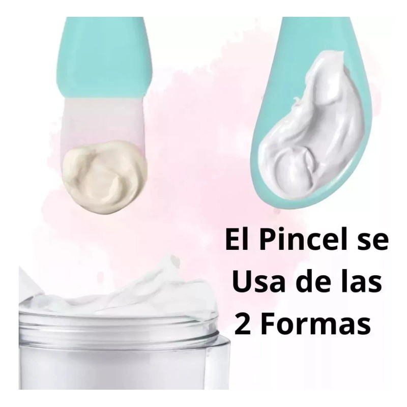 Mascarilla Brocha Japonesa Aplicador Cerda
