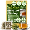 TOG999, Premium 40 Thyme Leaf Tea Bags, 100% Natural &