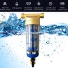 40 Micron Spin Down Sediment Water Filter Reusable Male Thread