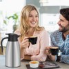 Thermal Coffee Carafe 68oz / 2L Insulated Stainless Steel, Coffee