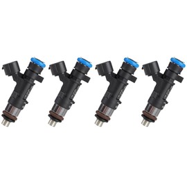 ANGLEWIDE Fuel Injectors Compatible with Nissan Sentra 2013 2014 2015 2016 2017 2018 2019, 1.6L 1.8L, Replace# FJ1191,166003RC0A Set of 4 Fuel Injector