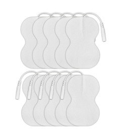 10 pcs Replacement TENS Pads Gel Sheet 2mm Pin Connector for TENS Machine