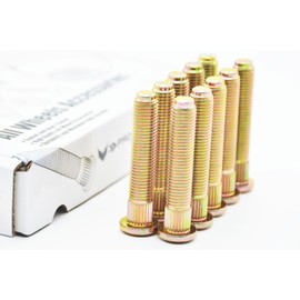 Project Innovation 63mm Total Length Long Extended Wheel Lug Studs Wheel Lug Bolts Compatible with ACU tl TL m12x1.5x63 Year 1995-2008 1 Set (Pack of 10)