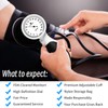 LUANERL Manual Blood Pressure Cuff Adult 9”-21” Inches (22-53CM) (Large/XL)-