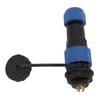 2Pcs SD16 IP68 Waterproof Aviation Connector SD16 Female Plug Male