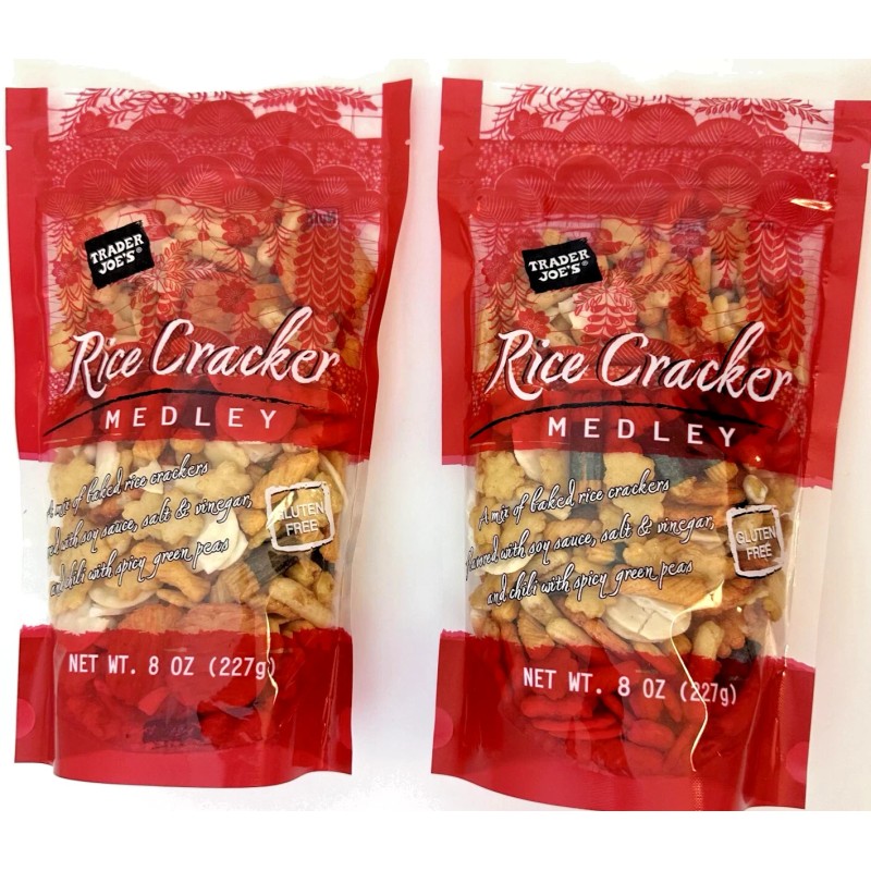 Trader Joe's 3 Pack Trader Joe's Rice Cracker Snack Mix