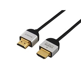 Sony Sony dlc-he20s slim high speed hdmi cable, 2 m (6.56-feet), 1.1 Ounce