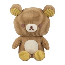 San-X Original Rilakkuma Corduroy Series Plush - 8" Rilakkuma