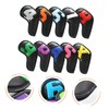 Mipcase 10pcs Golf Club Head Covers Durable PU Material Collision