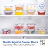32 Piece Food Storage Containers Set with Easy Snap Lids