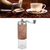 Coffee Grinder Adjustable Thickness Ergonomic Handle Portable Manual Coffee Grinder