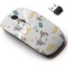 2.4G Wireless Mouse with Cute Pattern Design for All Laptops