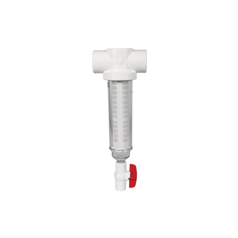 Rusco 1-12-100-F Spin-Down Sediment Filter with Polyester Screen
