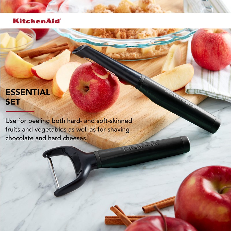 KitchenAid Universal Peeler Set, Set of 2, Black