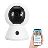 Indoor Security Camera, WiFi Camera with Phone App, 360° Pan