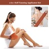 Self Tanning Mitt and Back Lotion Applicators,Super Soft Elastic Cuff