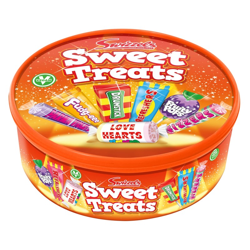Swizzels Sweet Treats Tub 600g, White