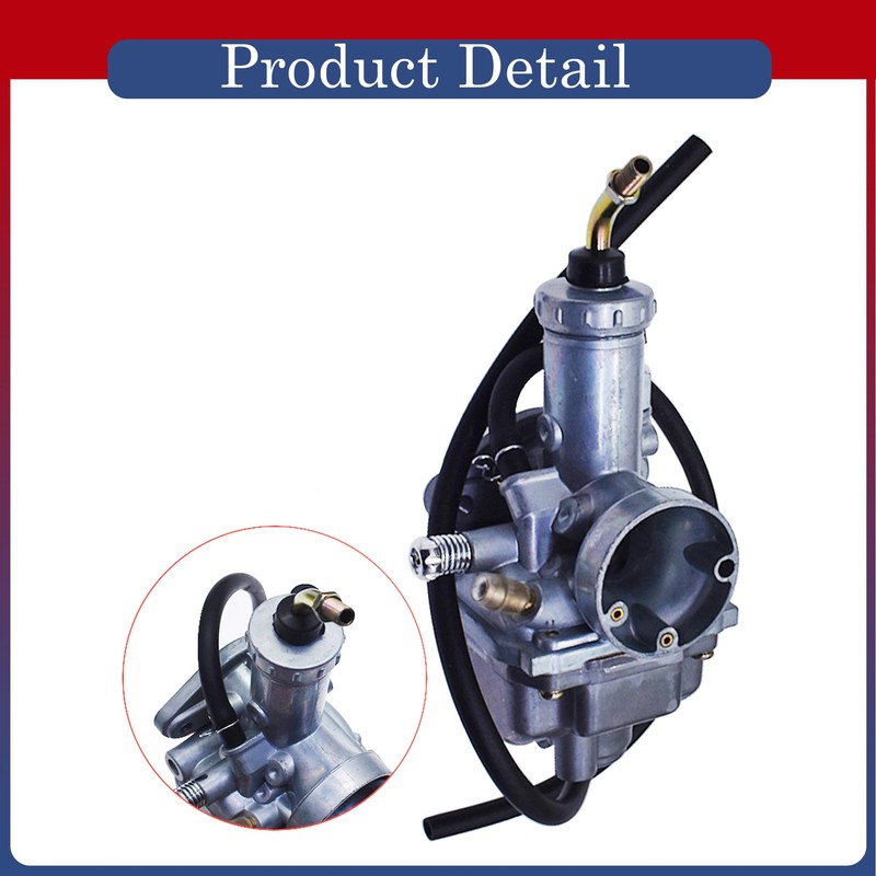 Thomletha Carburetor with Intake Boot Replacement for Yamaha Moto 4