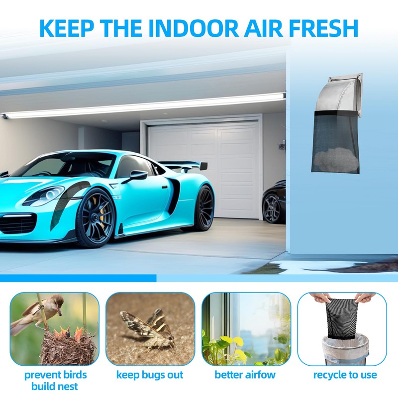 CONLI 3 PCS Dryer Lint Catcher Bag Lint Catcher for