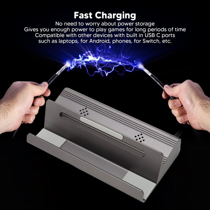 for Steam Deck Docking Station 6 in 1 USB C