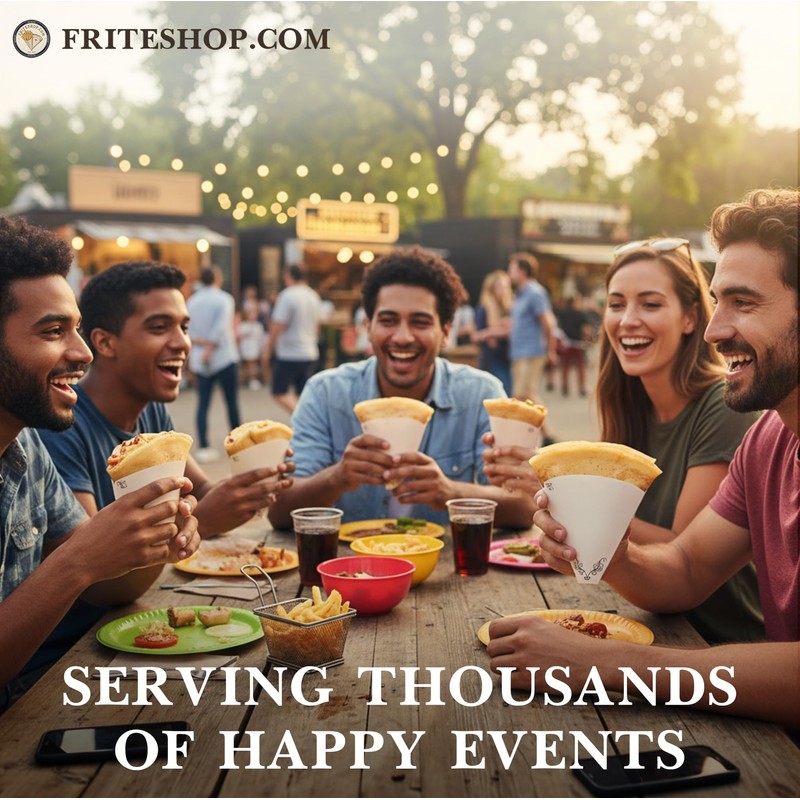 Friteshop Elegant Victorian French Crepe Holder - Regular Size –