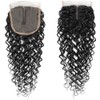 Czrleaty Jerry Curly Wave 5Bundles(50g/bundle) with 4x4 Lace Closure Brazilian