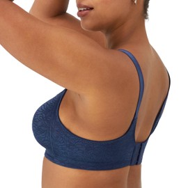 Bali Women's Double Support Spa Closure Wirefree Bra DF3372, in The Navy, 36DD