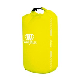 Wantalis Type: Plain Waterproof Bag, Polyester, Neon Yellow, 10 L, Fluorescent Yellow