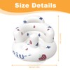 Foreverup Inflatable Baby Chair, Inflatable Baby Seat for Babies 3-36