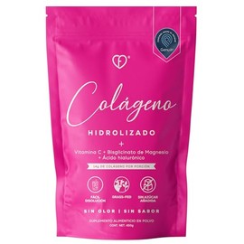 Caro Fit Colágeno Hidrolizado Sabor 450 Grass Fed Genu Por Porción Ácido Hialurónico Vitamina Bisglicinato Magnesio Azúcar