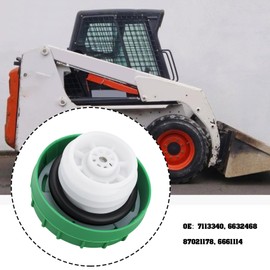 Briny River Car Fuel Tank Cap Reservoir Cap Replacement Part 7113340 6632468 Compatible with Bobcat S100 S130 S150 S160 S175