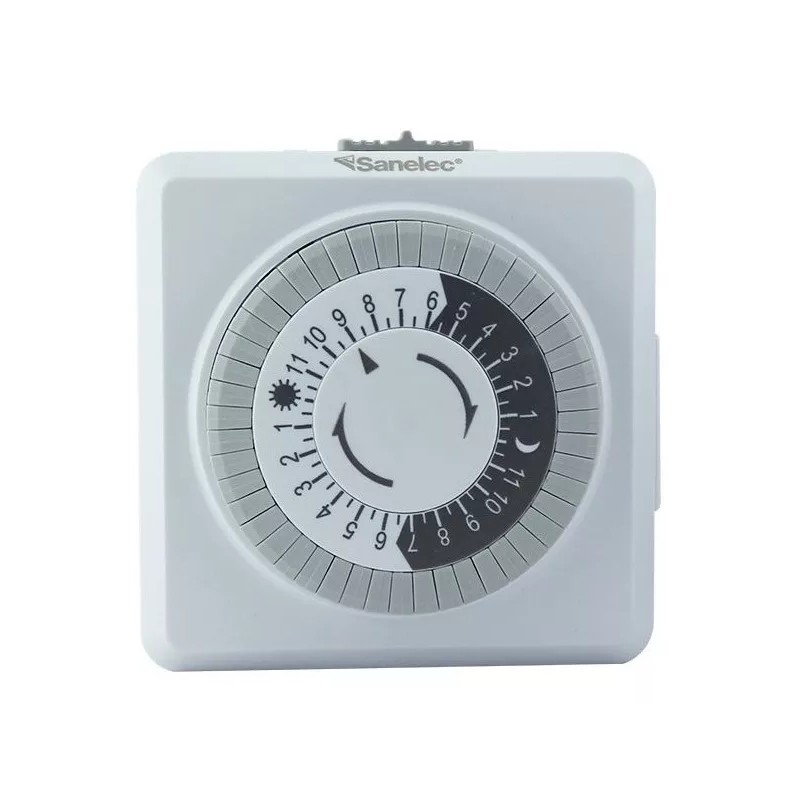 Sanelec Temporizador Receptaculo Contacto Aterrizado Sanelec